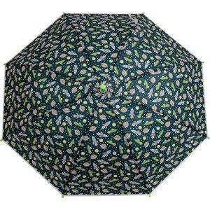 Chlapecký vystřelovací deštník Varianta: 6 zelená piniová vesmír, Balení: 1 ks