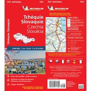 Chronicle Books Michelin Automapa České a Slovenské republiky