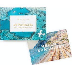 Chronicle Books Pláže a pobřeží 50 ks pohlednic