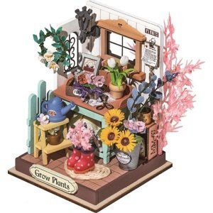 RoboTime miniatura domečku Vysněná terasovitá zahrada