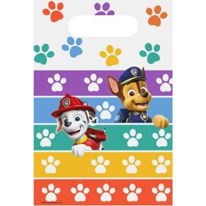 Amscan Torebki papierowe Paw Patrol, 15,8 x 23,6 cm, 8 szt.