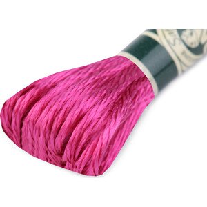 Vyšívací příze DMC Mouliné Satén Varianta: S602 Fuchsia Purple, Balení: 1 ks