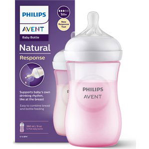 PHILIPS AVENT AVENT SCY903/11 Láhev Natural Responsive růžová 260 ml