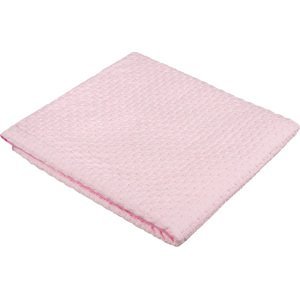 AKUKU A1803 Bavlněná deka 100% bavlna růžová