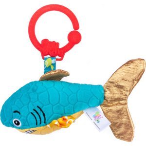 Bali Bazoo Závěsná hračka na kočárek Shark, tyrkys