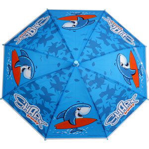 Chlapecký vystřelovací deštník Varianta: 2 modrá azuro žralok, Balení: 1 ks