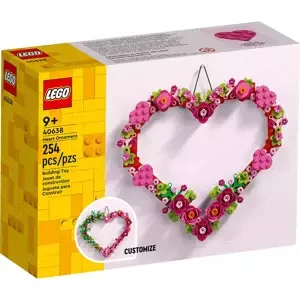 LEGO CREATOR Ozdoba ve tvaru srdce 40638