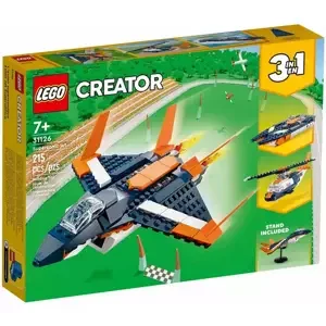 LEGO CREATOR Nadzvukový tryskáč 31126 STAVEBNICE
