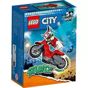 LEGO CITY Škorpioní kaskadérská motorka 60332 STAVEBNICE