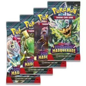 Hra Pokémon TCG SV06 Twilight Masquerade booster set 10 karet v sáčku