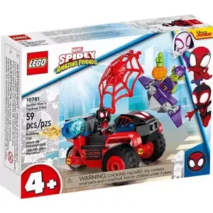 LEGO MARVEL Miles Morales: Spiderman a jeho techno tříkolka 10781 STAVEBNICE