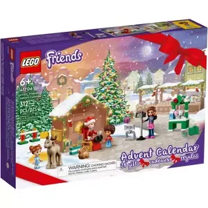 LEGO FRIENDS Adventní kalendář rozkládací s herní plochou 41706