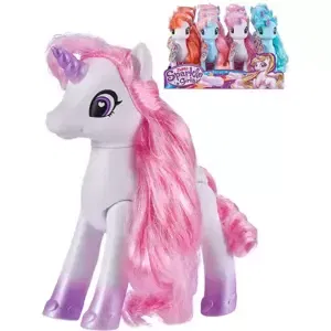 ZURU Sparkle Girlz koník jednorožec dlouhá hříva česací střední 4 barvy