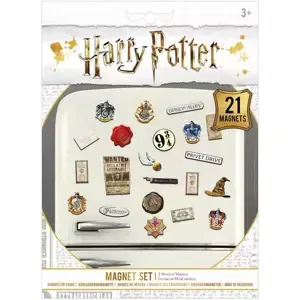 Magnetky Harry Potter set 21ks na kov