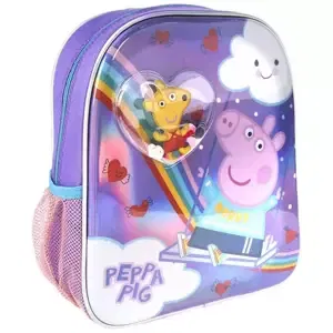 Batůžek dětský 3D prasátko Peppina (Peppa Pig) s konfetami