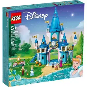 LEGO DISNEY Zámek Popelky a krásného prince 43206 STAVEBNICE