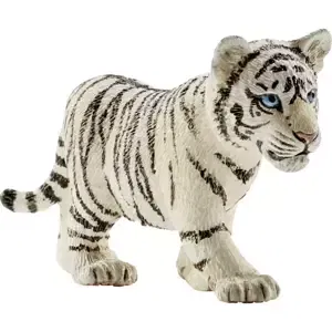 SCHLEICH Bílý tygr mládě 7cm figurka ručně malovaná plast