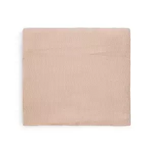 Jollein Deka pletená 75x100 cm Basic Knit Pale Pink