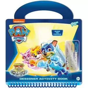 Kniha kreativní Tlapková Patrola (Paw Patrol) set se samolepkami a blokem