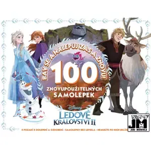 JIRI MODELS Album samolepky Frozen 2 Bav se a nalepuj zas a znovu!