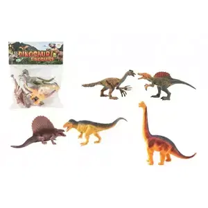 Dinosaurus plast 16-18cm 5ks v sáčku