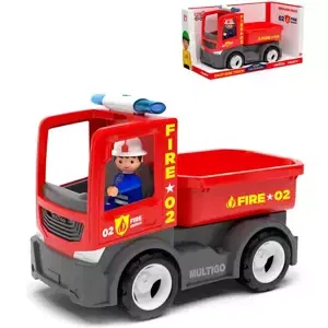 EFKO IGRÁČEK MultiGO Fire valníček set auto hasičské s figurkou