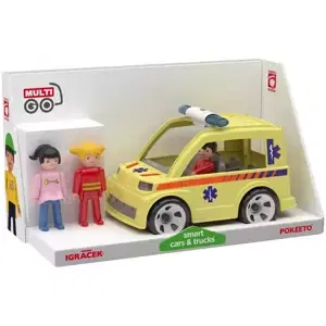 EFKO IGRÁČEK MultiGO Trio Rescue set auto + 3 figurky s doplňky