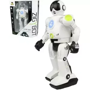 Robot Zigy interaktivní 33cm s funkcí času 17 příkazů USB zpívá vypráví tančí REC