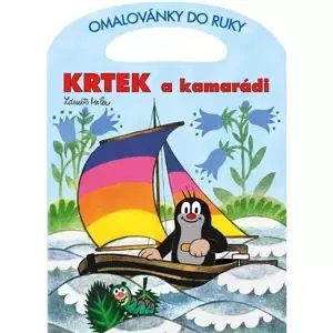 AKIM Omalovánky do ruky A4 (Krteček) Krtek a kamarádi