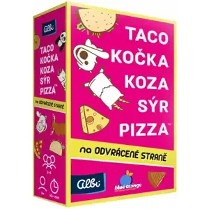 ALBI HRA Taco, kočka, koza, sýr, pizza na odvrácené straně