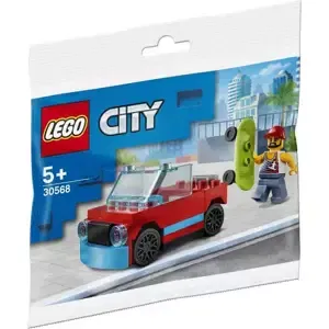 LEGO CITY Skejťák s autem 30568 STAVEBNICE