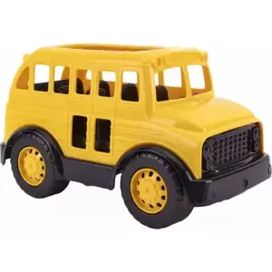 Auto baby žlutý tahací autobus 27cm