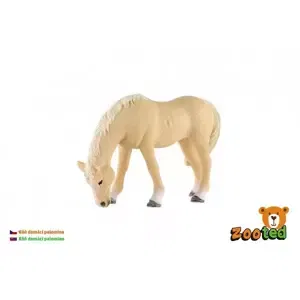 Kůň domácí palomino klisna 13cm