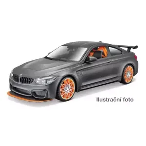 Maisto - BMW M4 GTS, matná kovově šedá, assembly line, 1:24
