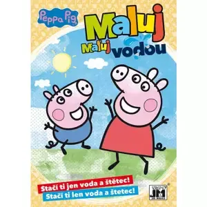 JIRI MODELS Maluj vodou Peepa Pig A5 omalovánky