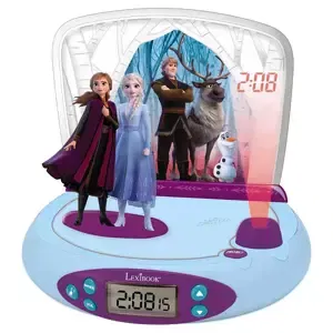 Dětský budík Disney Frozen II s projektorem