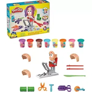 HASBRO PLAY-DOH Bláznivé kadeřnictví kreativní set modelína s nástroji