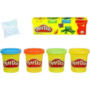 HASBRO PLAY-DOH Modelína mini set 4 barvy v krabičce