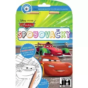 JIRI MODELS Spojovačky Auta (Cars) set s tužkou