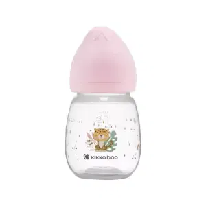 Kojenecká láhev 180ml 3m+ Savanna Pink