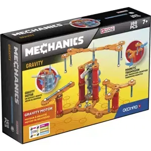 GEOMAG MECHANICS Gravity 165 dílků magnetická STAVEBNICE