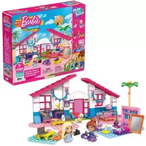 MEGA CONSTRUX Barbie Dům snů Dreamhouse set se 2 figurkami