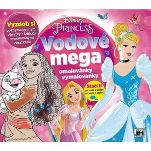 JIRI MODELS Mega omalovánky vodové Disney Princezny