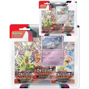 ADC Hra Pokémon TCG SV03 Obsidian Flames 3 pack blister booster