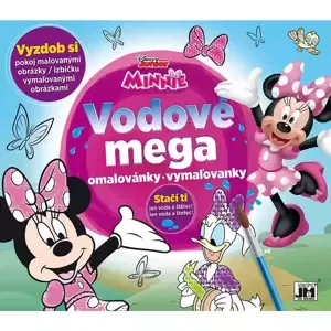 JIRI MODELS Mega omalovánky vodové Disney Minnie Mouse