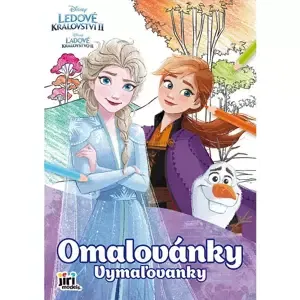 JIRI MODELS Omalovánky A4 Frozen 2 (Ledové Království)