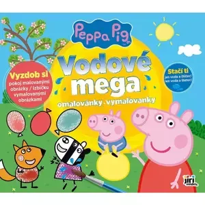 JIRI MODELS Mega omalovánky vodové Peppa Pig