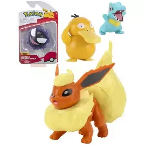 Pokémon Battle figurka set 1-2ks na kartě různé druhy plast