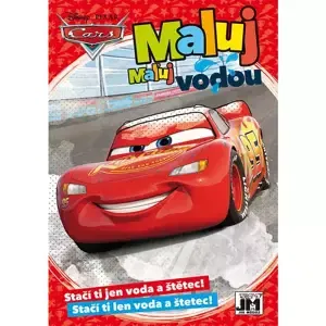 JIRI MODELS Maluj vodou Auta (Cars) A5 omalovánky