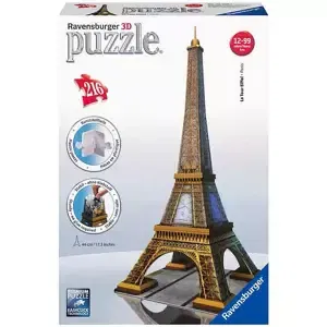 RAVENSBURGER Puzzle 3D Eiffelova věž 216 dílků